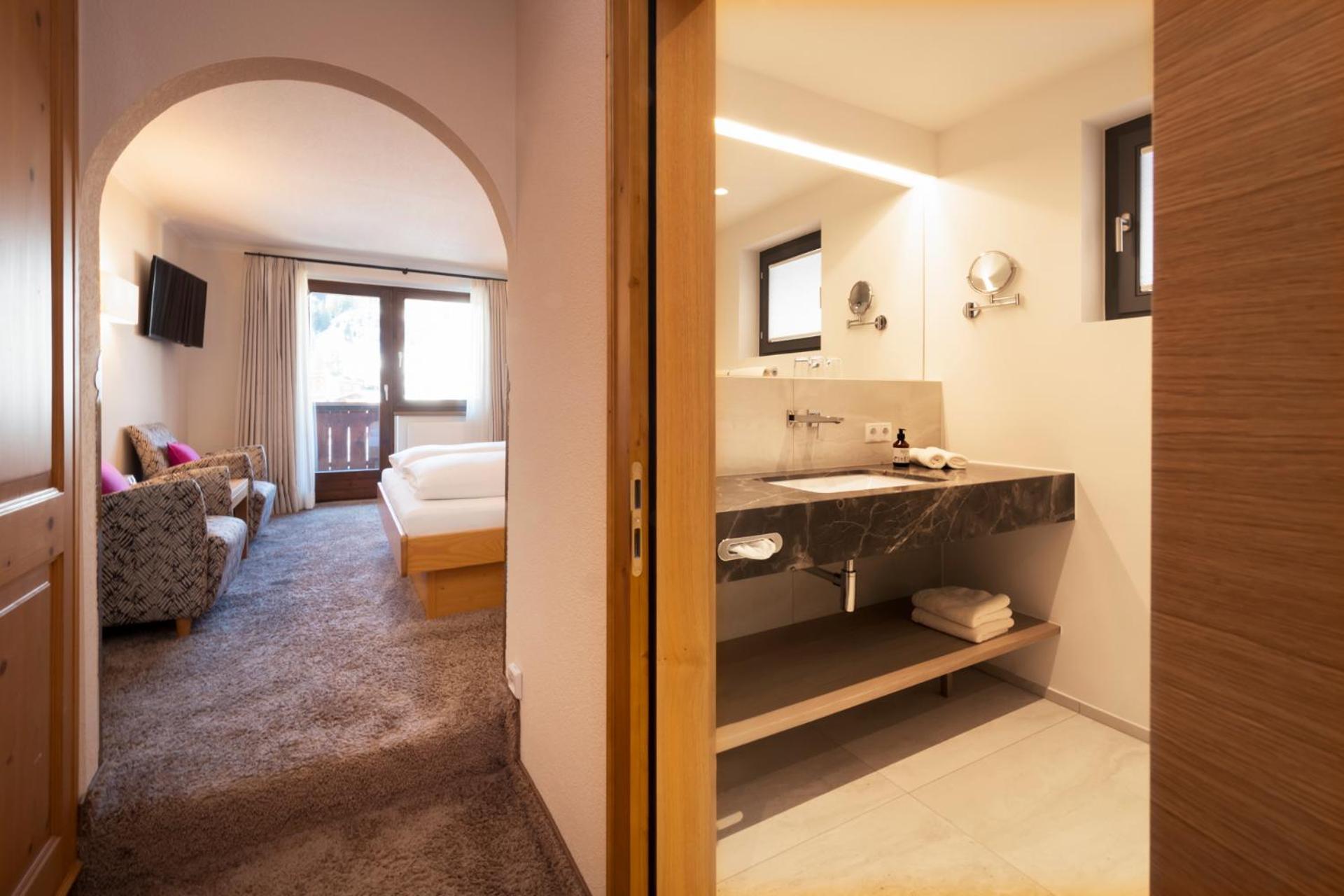 Hotel Garni Edelweiss ليش ام ارلبرغ المظهر الخارجي الصورة